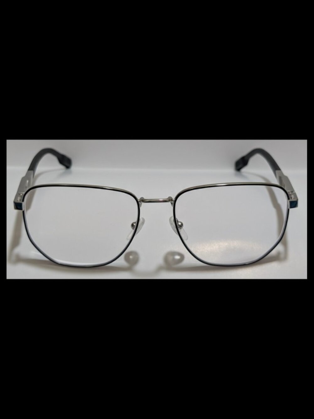 Adidas Sport Eyeglasses SP5075-2 005 - Black / Silver - FRAMES ONLY - 56-17-145